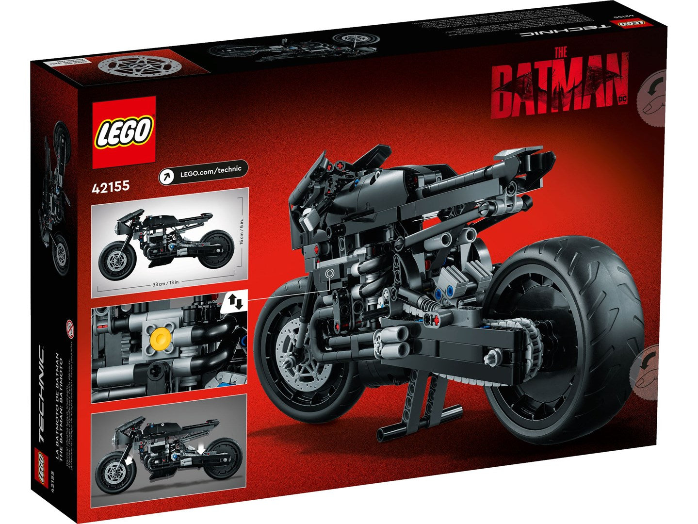 LEGO TECHNIC 42155 BATMAN - BATMOTOR Brand Lego