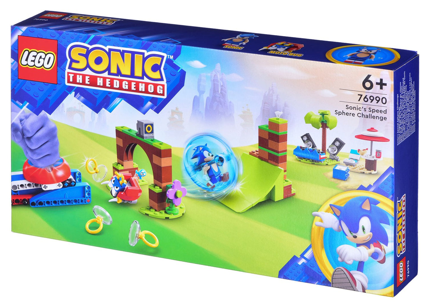 LEGO SONIC THE HEDGEHOG 76990 SONIC'S SPEED SPHERE CHALLENGE Brand Lego