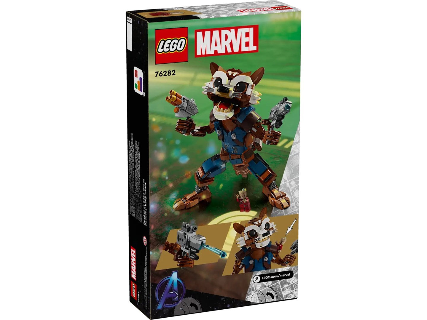 LEGO MARVEL 76282 ROCKET AND BABY GROOT Brand Lego
