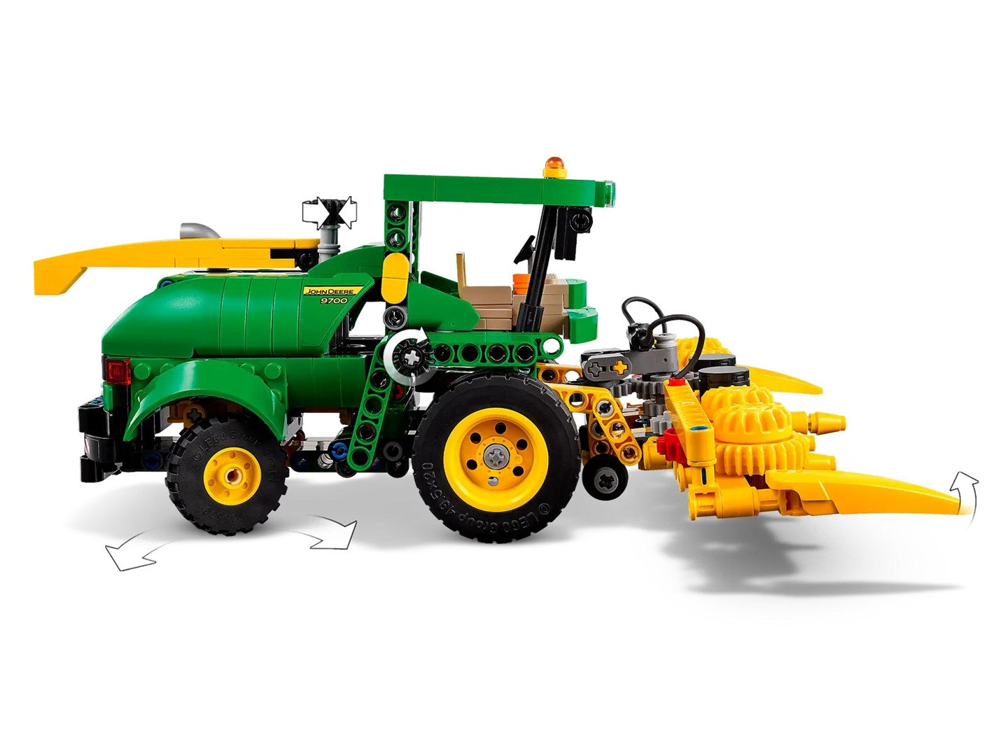 LEGO TECHNIC 42168 JOHN DEERE 9700 FORAGE HARVESTER Brand Lego