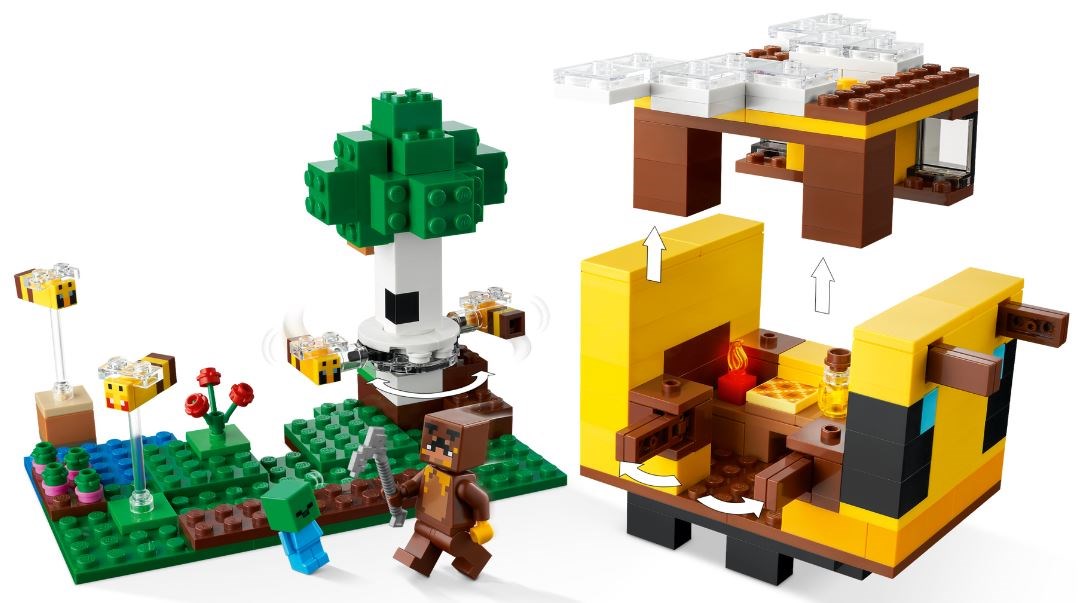 LEGO MINECRAFT 21241 THE BEE COTTAGE Brand Lego