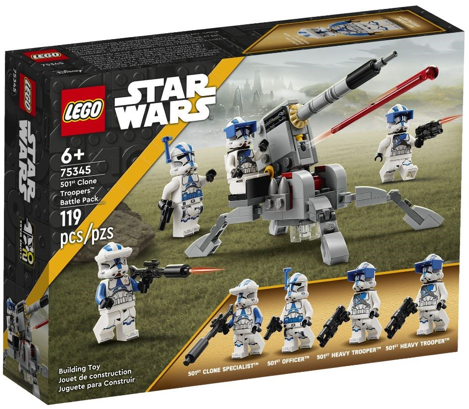 LEGO STAR WARS 75345 501ST CLONE TROOPERS BATTLE PACK Brand Lego