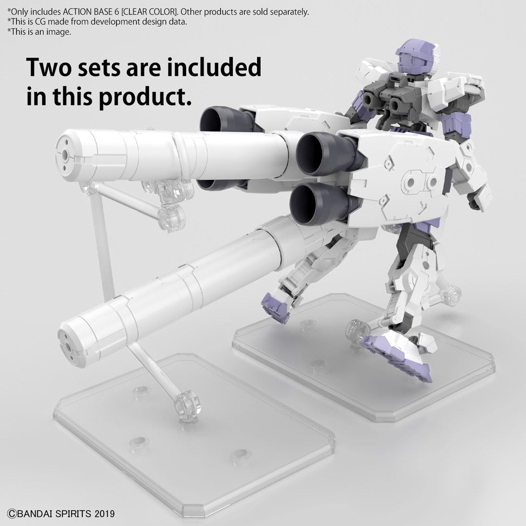 ACTION BASE 6 CLEAR Brand BANDAI