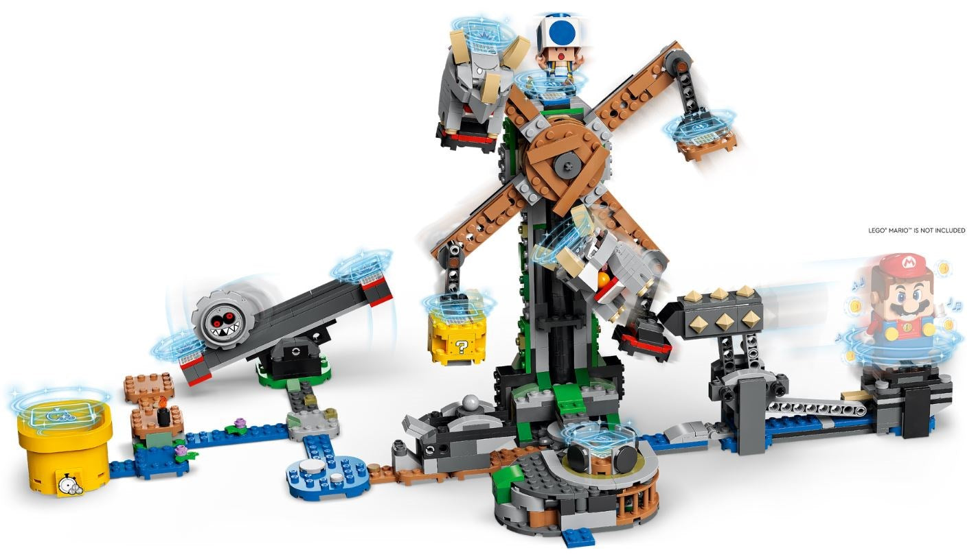 LEGO SUPER MARIO 71390 EXPANSION SET - REZNOR KNOCKDOWN Brand Lego