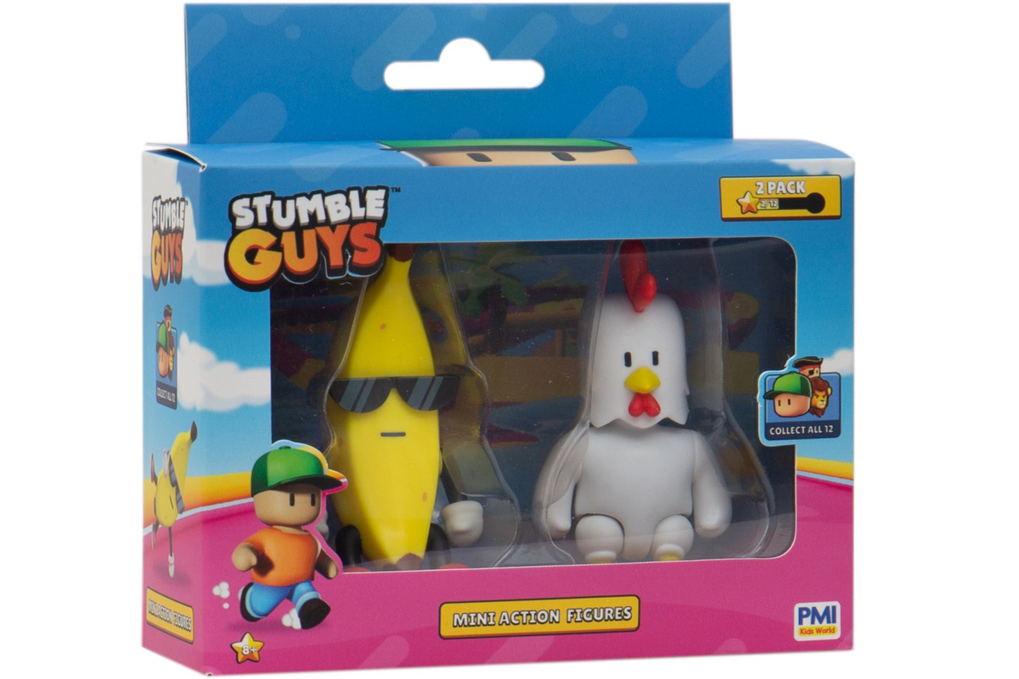 STUMBLE GUYS - MINI FIGURKI- ZESTAW 2 FIGUREK VER.C Brand STUMBLE GUYS