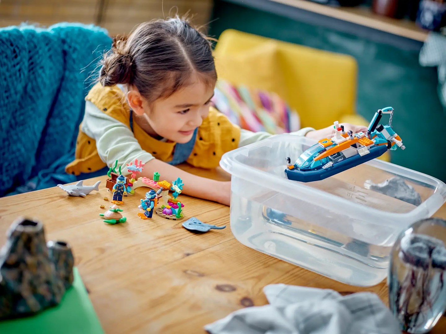 LEGO CITY 60377 EXPLORER DIVING BOAT Brand Lego