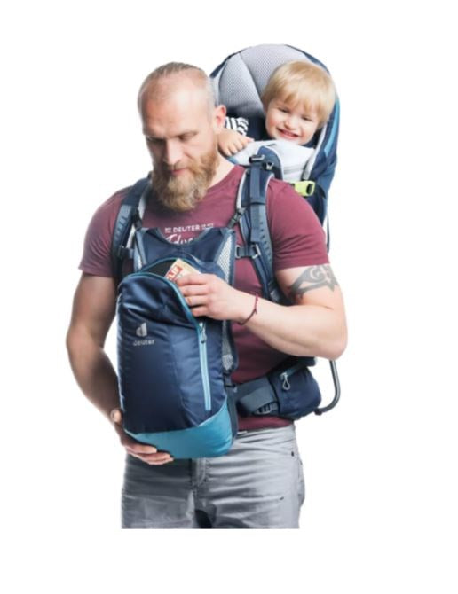 Deuter Kid Comfort Pro Baby carrier backpack Polyamide Blue Brand Deuter