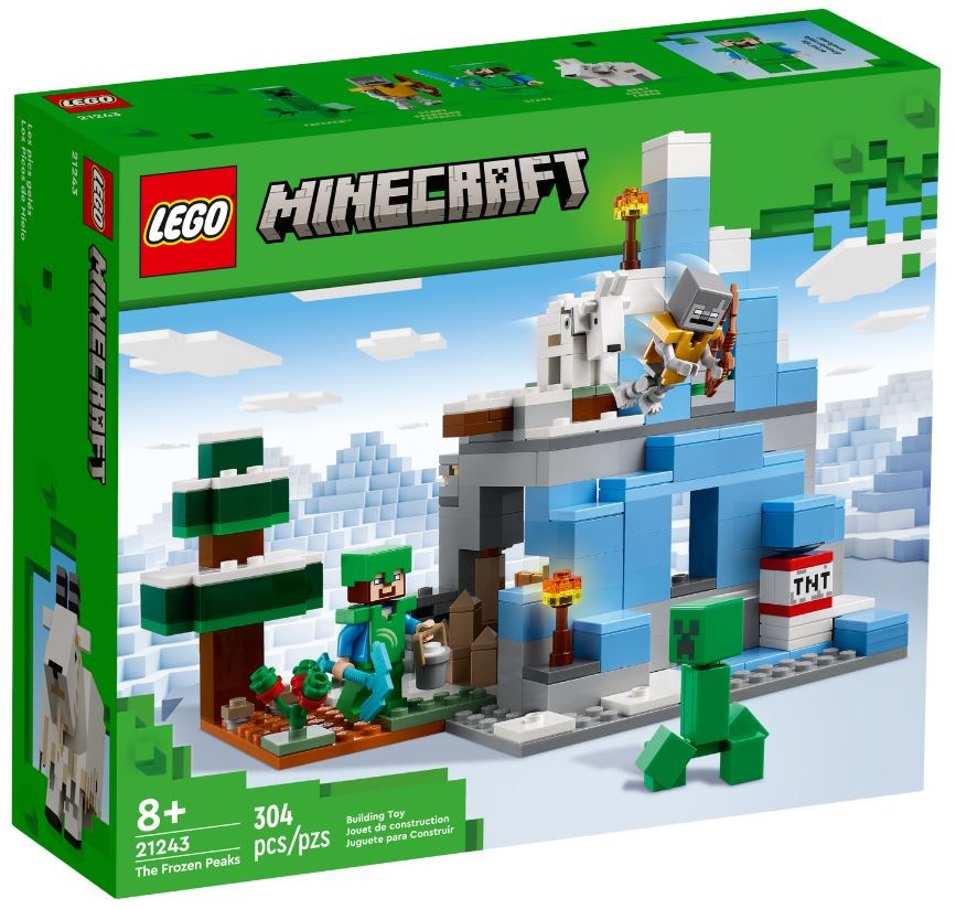 LEGO MINECRAFT 21243 THE FROZEN PEAKS Brand Lego