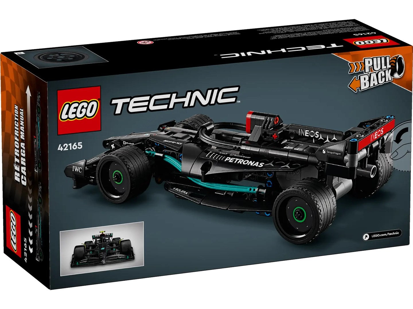LEGO TECHNIC 42165 Mercedes-AMG F1 W14 E Performance Pull-Back Brand Lego