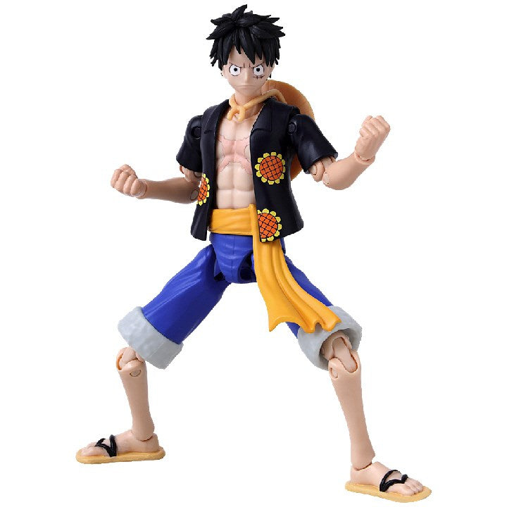 ANIME HEROES ONE PIECE - MONKEY D. LUFFY DRESSROSA Brand BANDAI