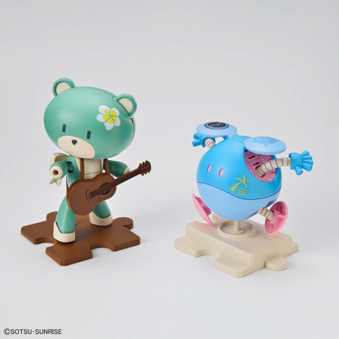HGBM 1/144 BEARGGUY OHANA & ALOHARO SET Brand BANDAI