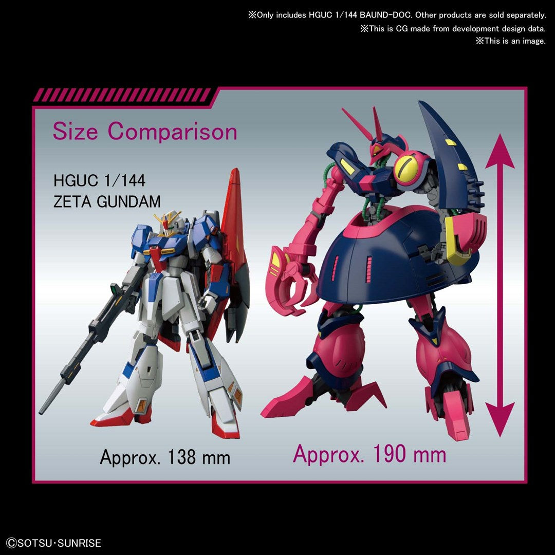 HGUC 1/144 NRX-055 BAUND DOC Brand BANDAI