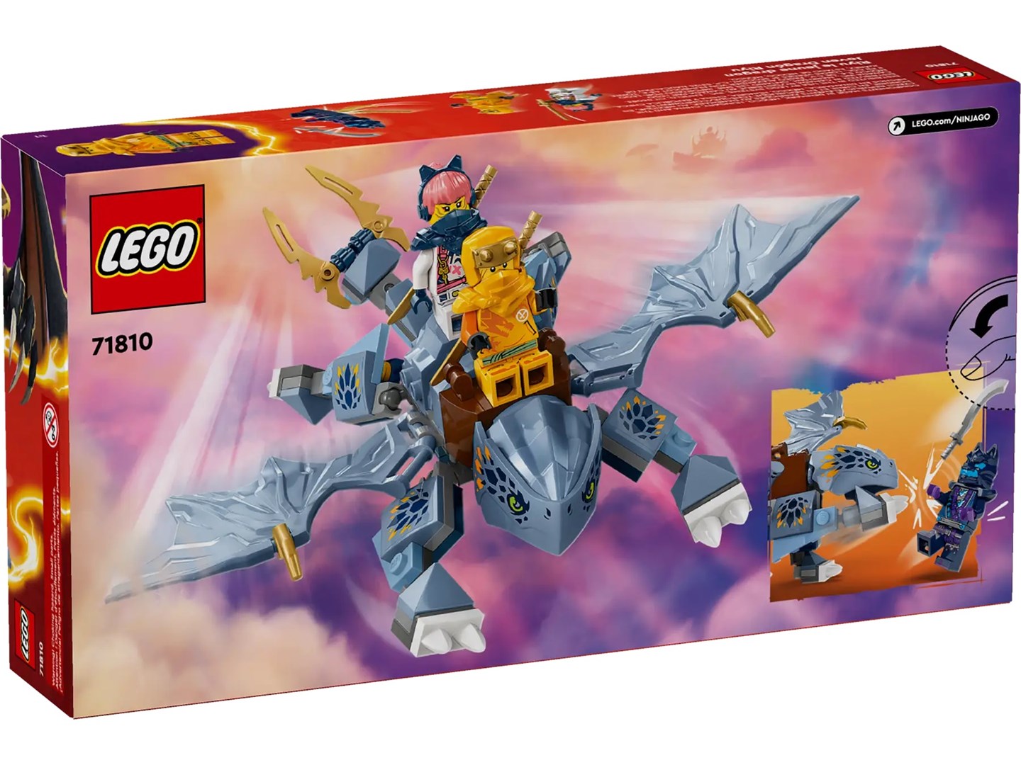 LEGO NINJAGO 71810 Young Dragon Riyu Brand Lego