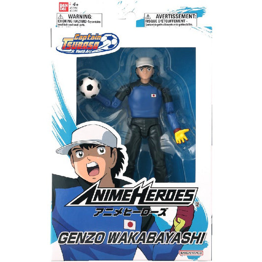 ANIME HEROES CAPTAIN TSUBASA - GENZO WAKABAYASHI Brand BANDAI