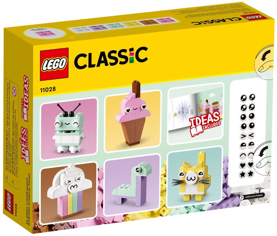 LEGO CLASSIC 11028 CREATIVE PASTEL FUN Brand Lego