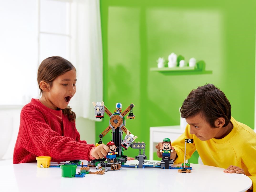 LEGO SUPER MARIO 71390 EXPANSION SET - REZNOR KNOCKDOWN Brand Lego