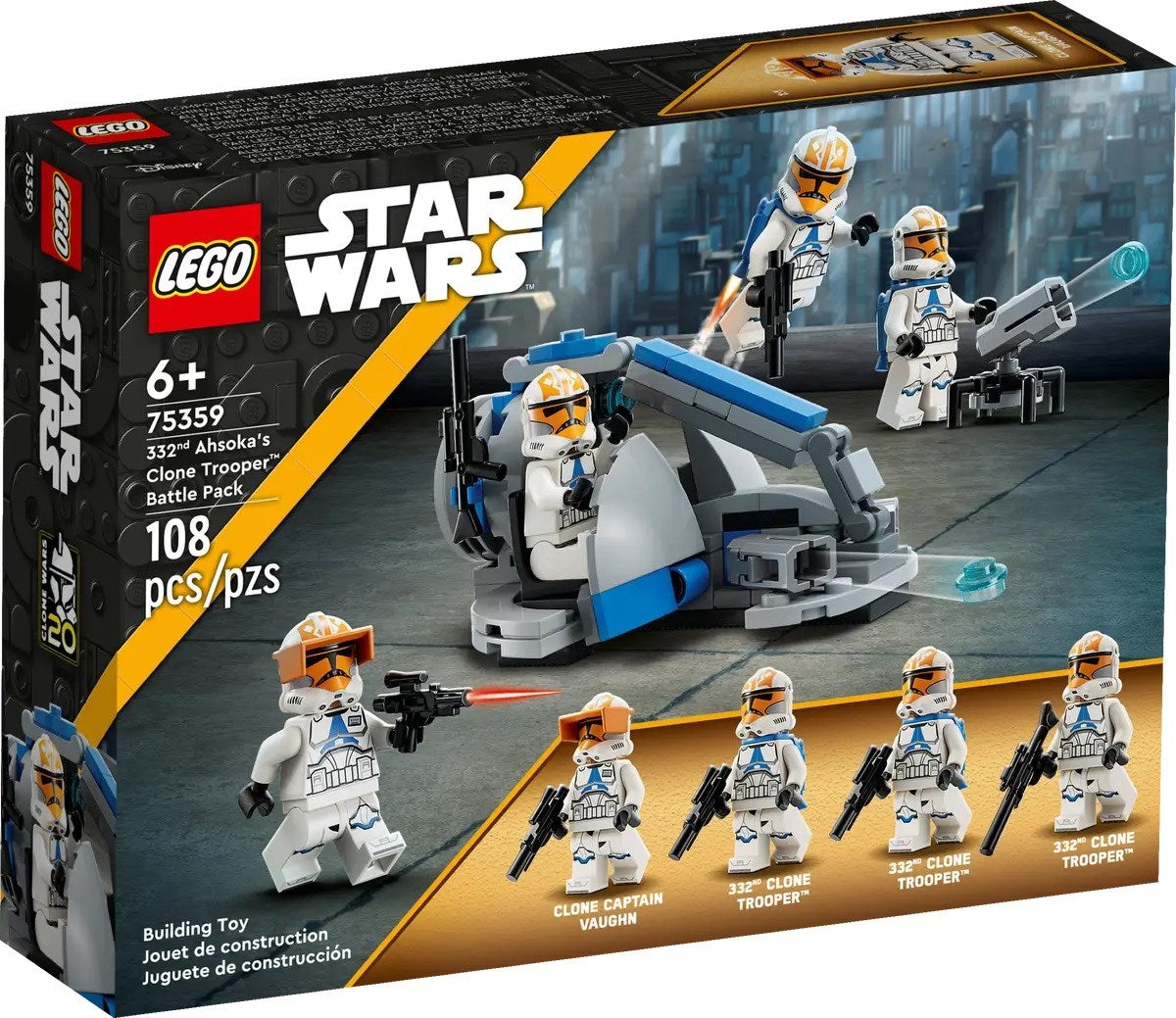 LEGO STAR WARS 75359 332 AHSOKA'S CLONE TROOPER BATTLE PACK Brand Lego