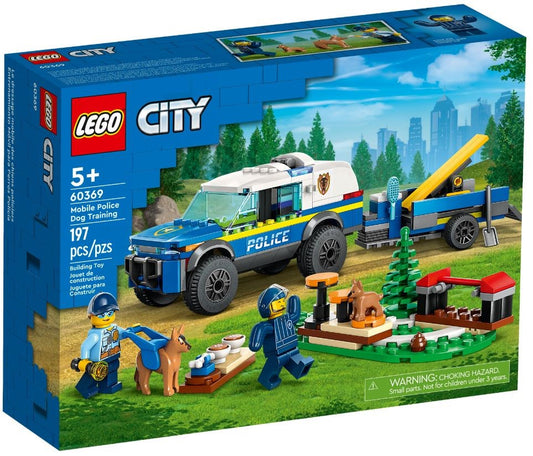 LEGO CITY 60369 MOBILE POLICE DOG TRAINING Brand Lego