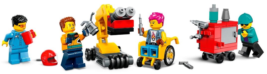LEGO CITY 60389 CUSTOM CAR GARAGE Brand Lego