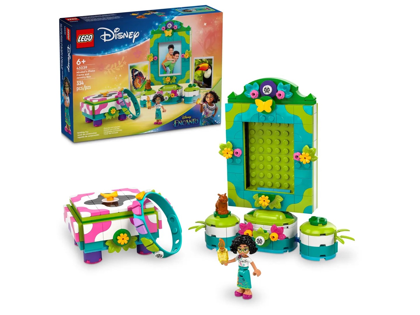LEGO DISNEY 43239 Mirabel's Photo Frame and Jewelry Box Brand Lego