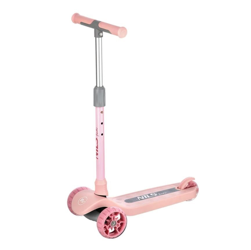 NILS FUN HLB09 LED children's scooter pink Brand NILS eXtreme