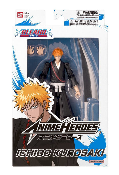 ANIME HEROES BLEACH - KUROSAKI ICHIGO Brand BANDAI