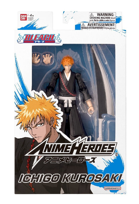 ANIME HEROES BLEACH - KUROSAKI ICHIGO Brand BANDAI