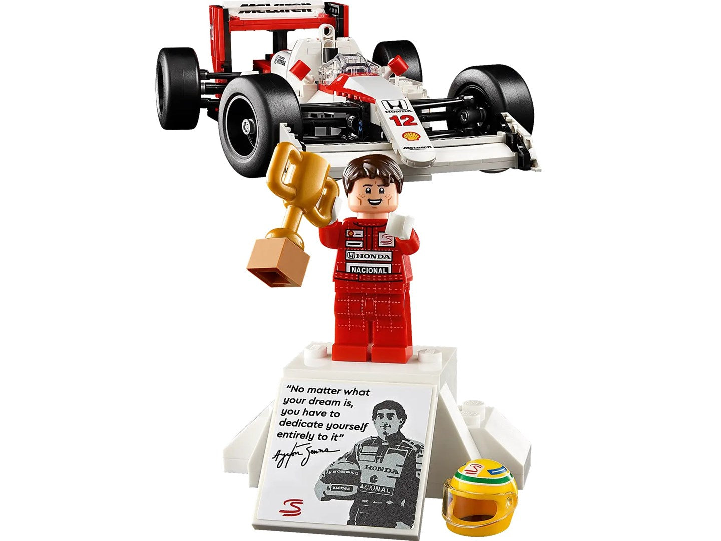 LEGO ICONS 10330 McLaren MP4/4 & Ayrton Senna Brand Lego