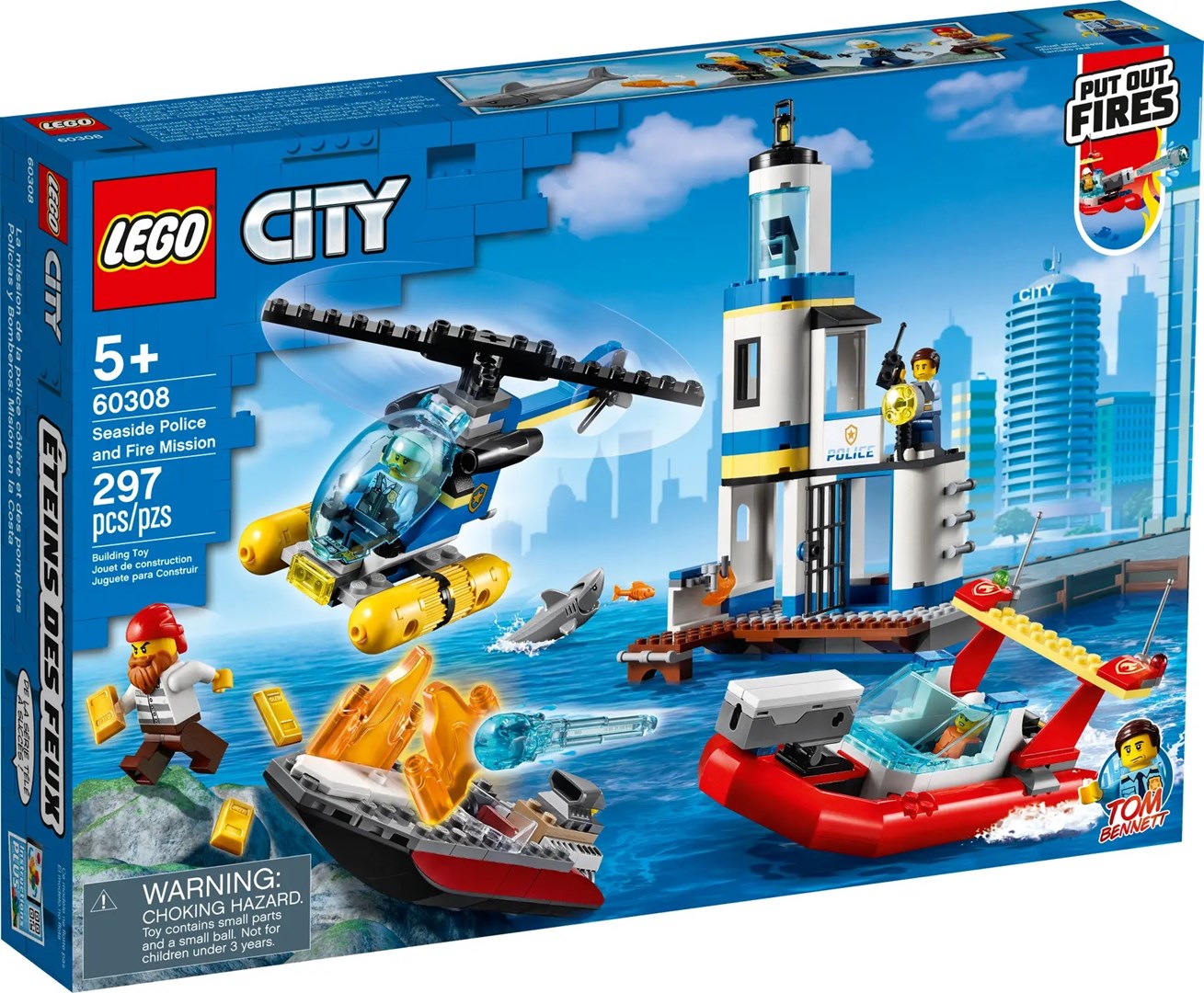 LEGO CITY 60308 SEASIDE POLICE AND FIRE MISSION Brand Lego