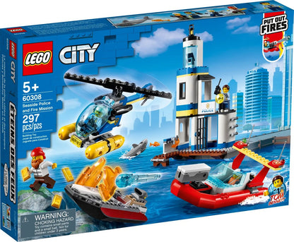LEGO CITY 60308 SEASIDE POLICE AND FIRE MISSION Brand Lego