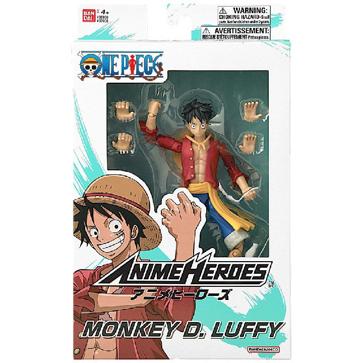 ANIME HEROES ONE PIECE - MONKEY D. LUFFY RENEWAL Brand BANDAI