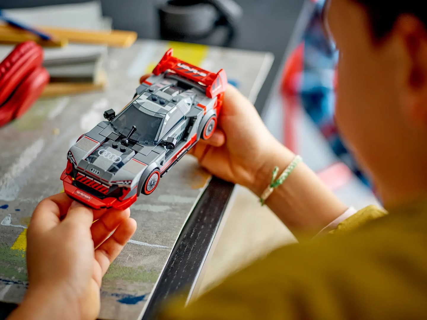 LEGO SPEED CHAMPIONS 76921 Audi S1 E-Tron Quattrro Race Car Brand Lego