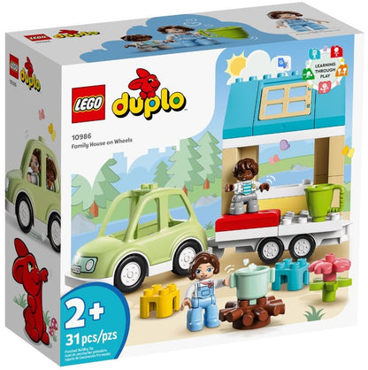 LEGO DUPLO 10986 FAMILY HOUSE ON WHEELS Brand Lego