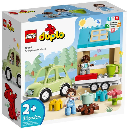 LEGO DUPLO 10986 FAMILY HOUSE ON WHEELS Brand Lego