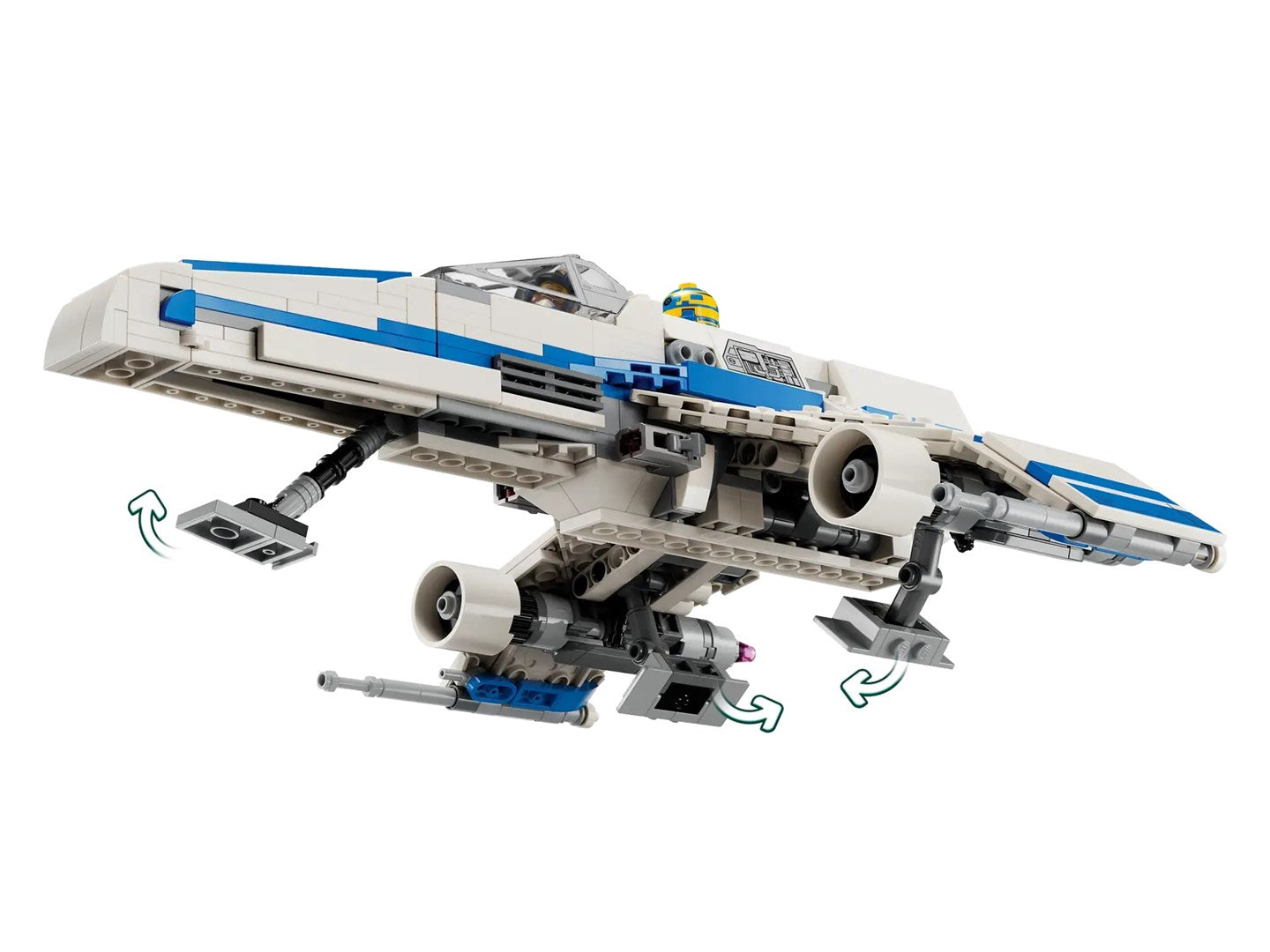 LEGO STAR WARS 75364 NEW REPUBLIC E-WING VS. SHIN HATI'S STARFIGHTER Brand Lego