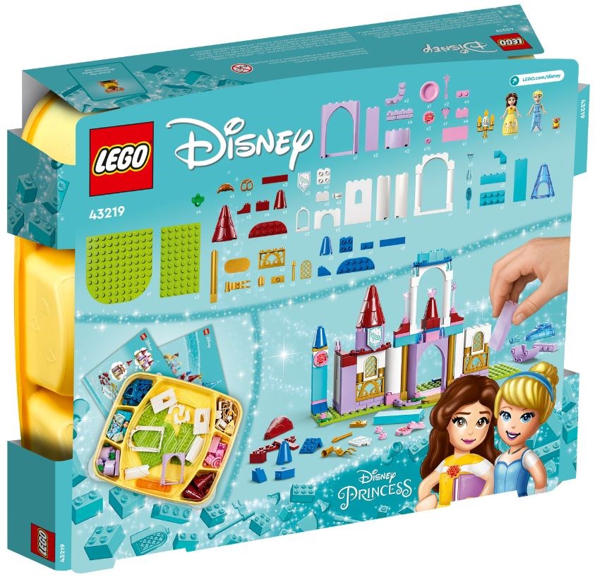 LEGO DISNEY PRINCESS 43219 DISNEY PRINCESS CREATIVE CASTLES Brand Lego