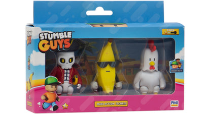 STUMBLE GUYS - MINI FIGURK - ZESTAW 3 FIGUREK VER.B Brand STUMBLE GUYS