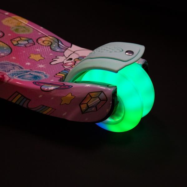 NILS FUN HLB15A LED mint children's scooter Brand NILS eXtreme
