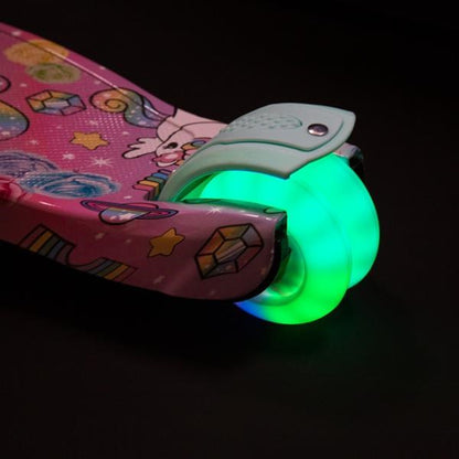 NILS FUN HLB15A LED mint children's scooter Brand NILS eXtreme