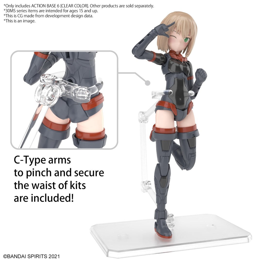ACTION BASE 6 CLEAR Brand BANDAI
