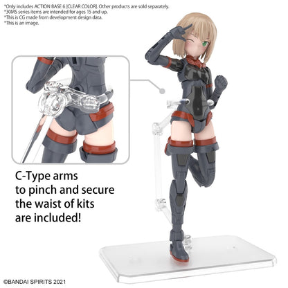 ACTION BASE 6 CLEAR Brand BANDAI