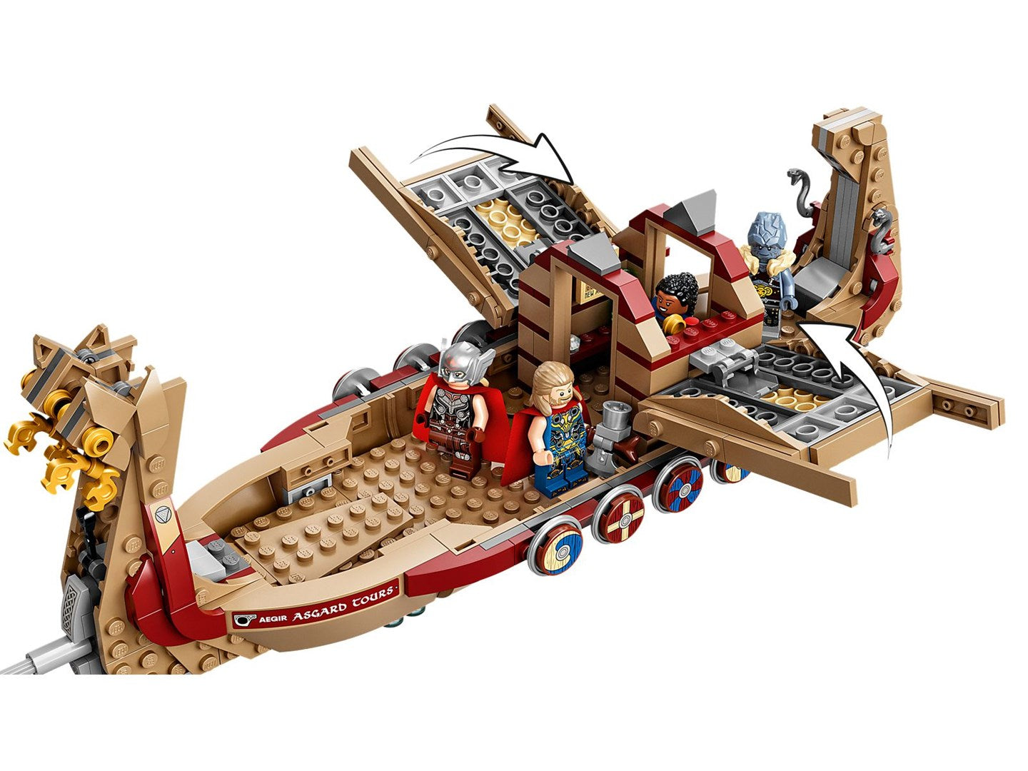 LEGO Super Heroes 76208 Goat Boat Brand Lego