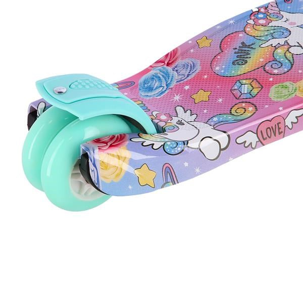 NILS FUN HLB15A LED mint children's scooter Brand NILS eXtreme