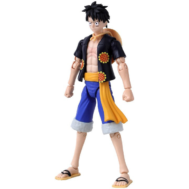 ANIME HEROES ONE PIECE - MONKEY D. LUFFY DRESSROSA Brand BANDAI