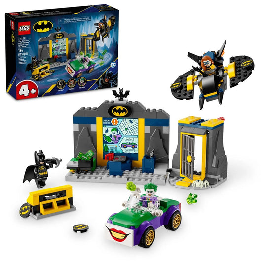 Blocks LEGO BATMAN 76272 The Batcave with Batman, Batgirl and The Joker Brand Lego