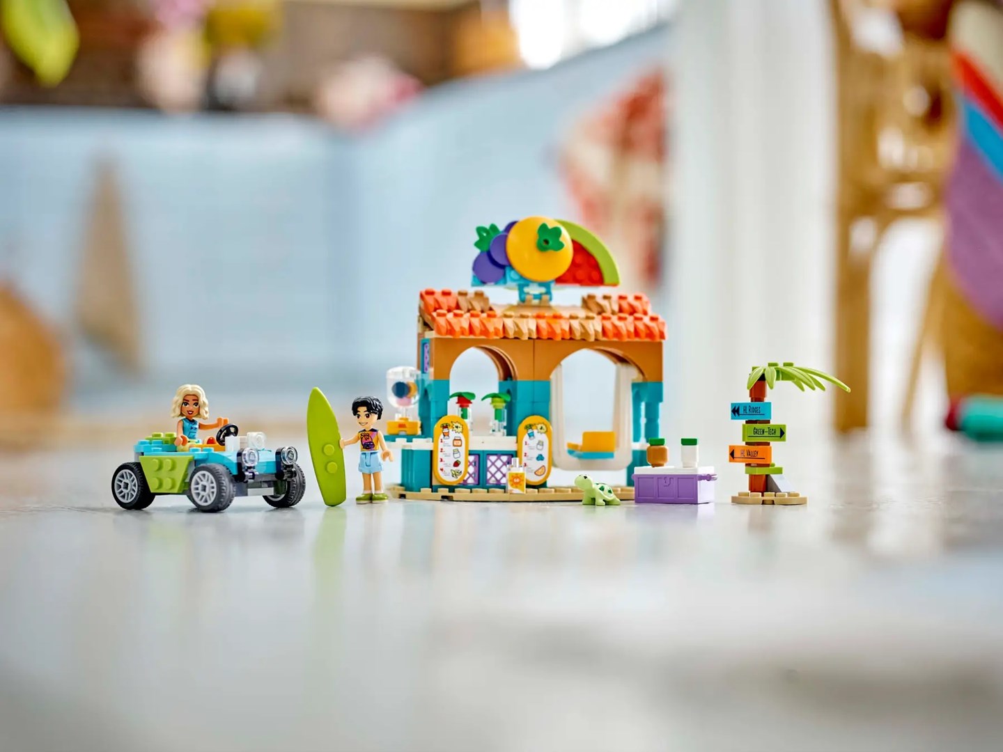 Blocks LEGO FRIENDS 42625 Beach Smoothie Stand Brand Lego