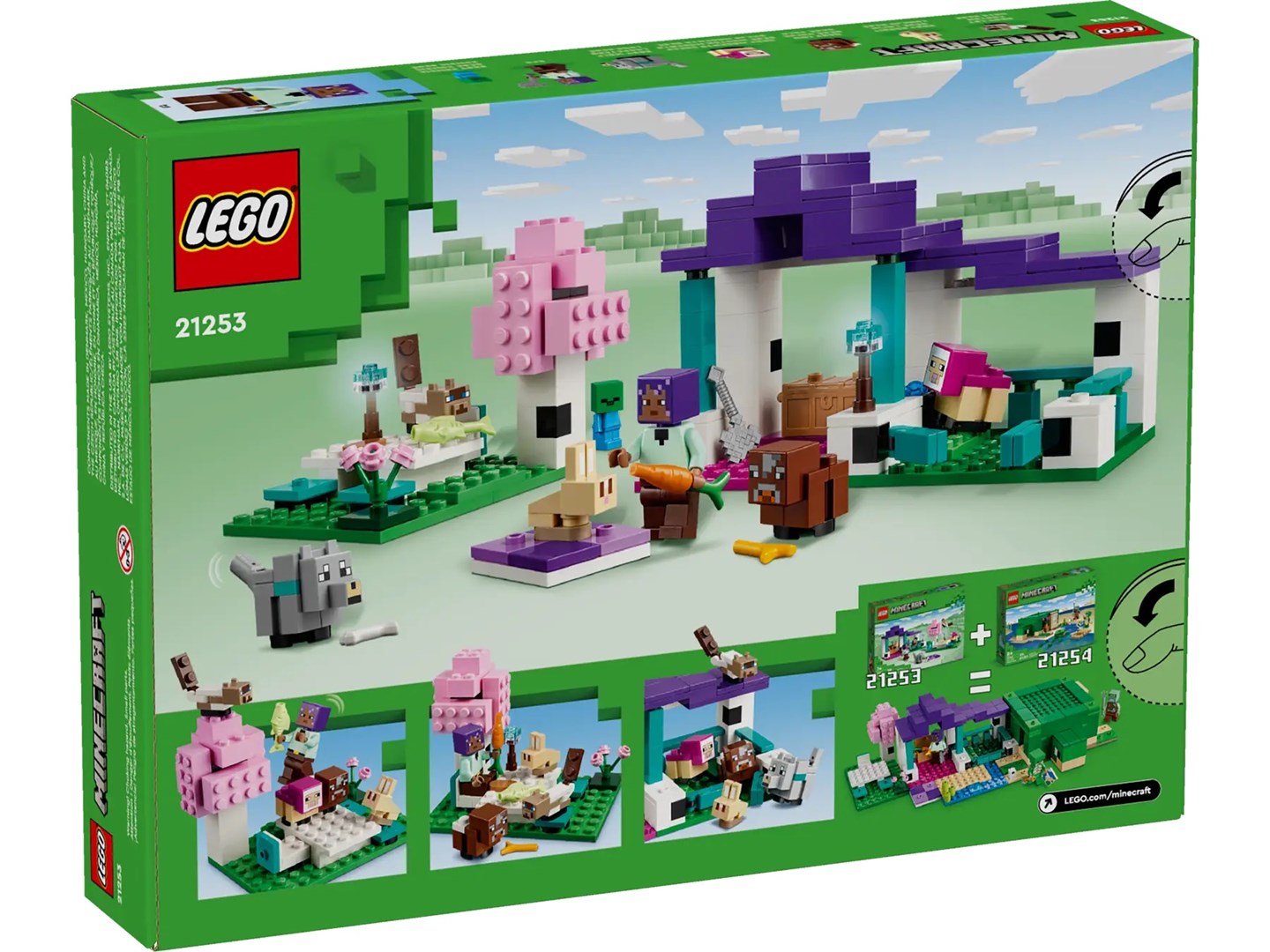 LEGO MINECRAFT 21253 THE ANIMAL SANCTUARY Brand Lego