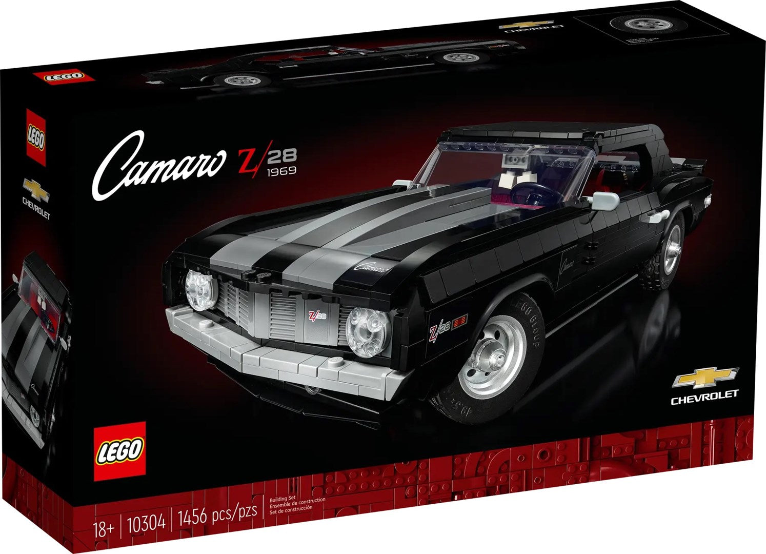 LEGO ICONS 10304 CHEVROLET CAMARO Z28 Brand Lego