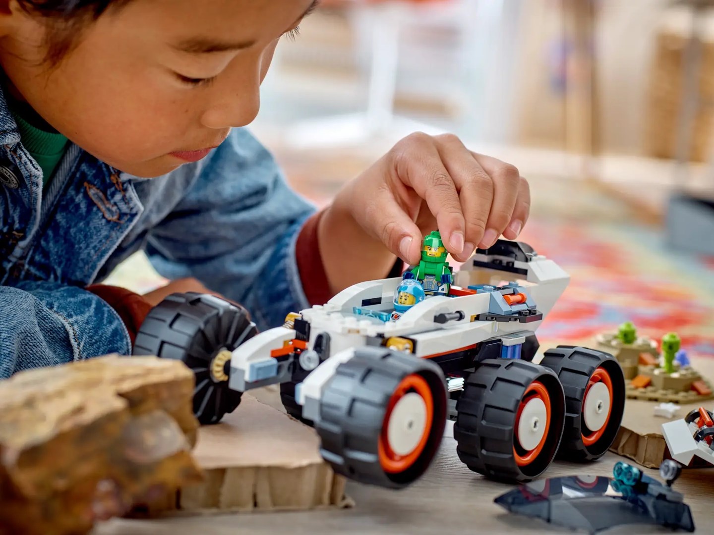 LEGO CITY 60431 SPACE EXPLORER ROVER AND ALIEN LIFE Brand Lego