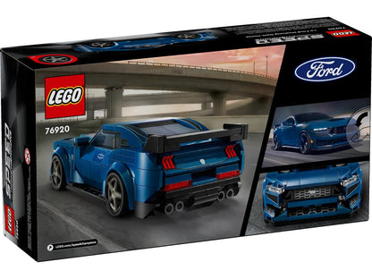 LEGO SPEED CHAMPIONS 76920 Ford Mustang Dark Horse Sports Car Brand Lego